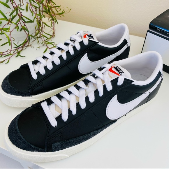 New Nike blazer low vintage black sneakers shoes - Picture 4 of 7